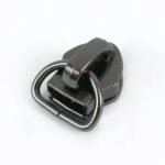 Nylon Zipper Slider Gun Metal Puller